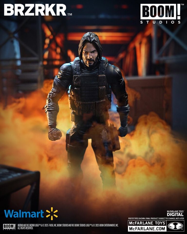 McFarlane Toys B based on the BRZRKR Comic Walmart Exclusive Figure