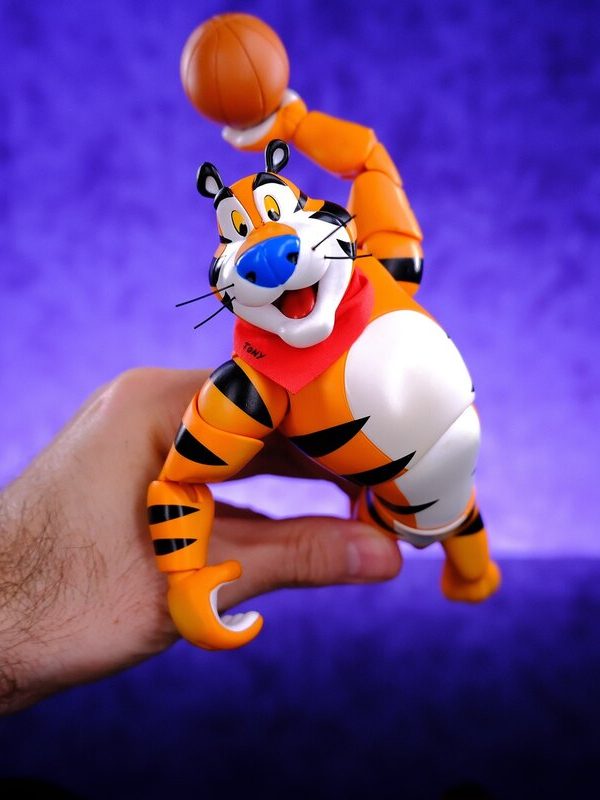 Frosted Flakes Tony the Tiger 6″ Figure In-Hand Images